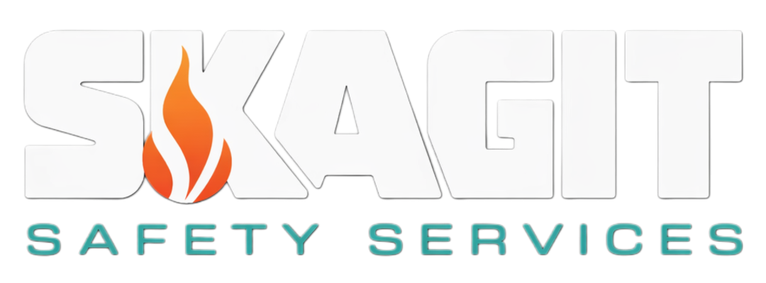 Skagit Safety Services logo with flame